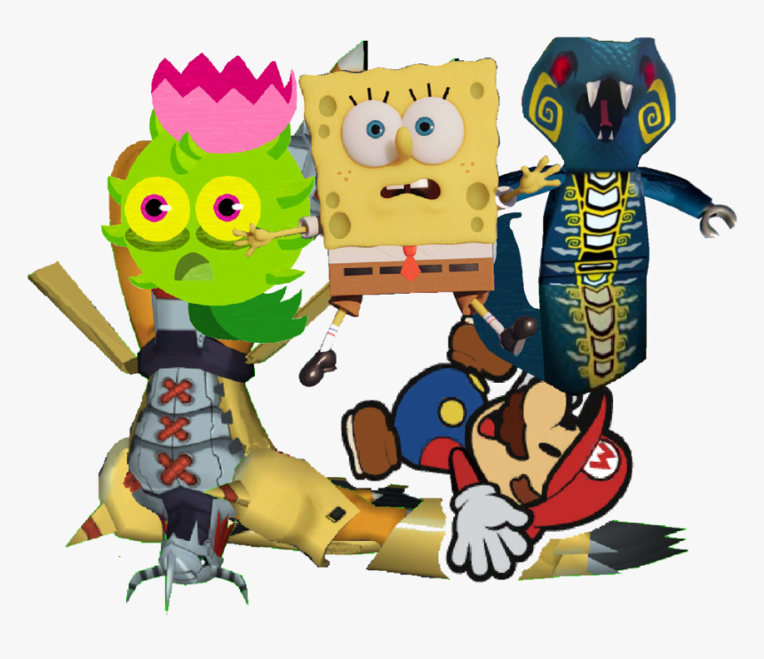 Clip Paper Spongebob - Sandy Kim Nguyen, HD Png Download