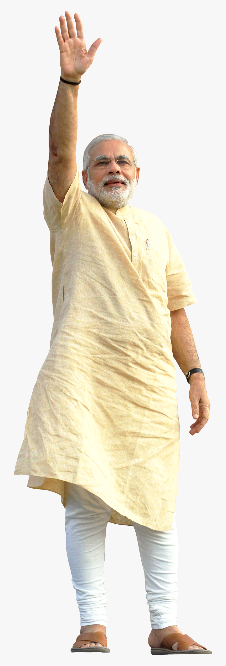 Narendra Modi Transparent Background - Narendra Modi Standing Png, Png Download