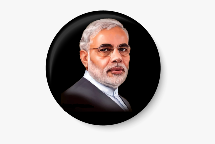 My Leader Narendra Modi Fridge Magnet, Modi, Narendra - Narendra Modi Wife And Son, HD Png Download