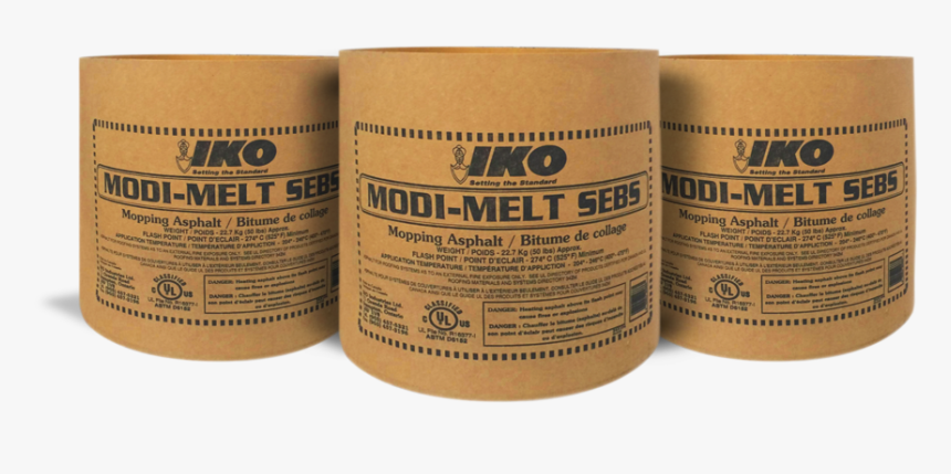 Iko Modi-melt Sebs Rubberized Bitumen - Label, HD Png Download