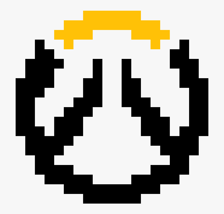 Overwatch Logo Perler , Png Download - Overwatch Logo Pixel Art, Transparent Png