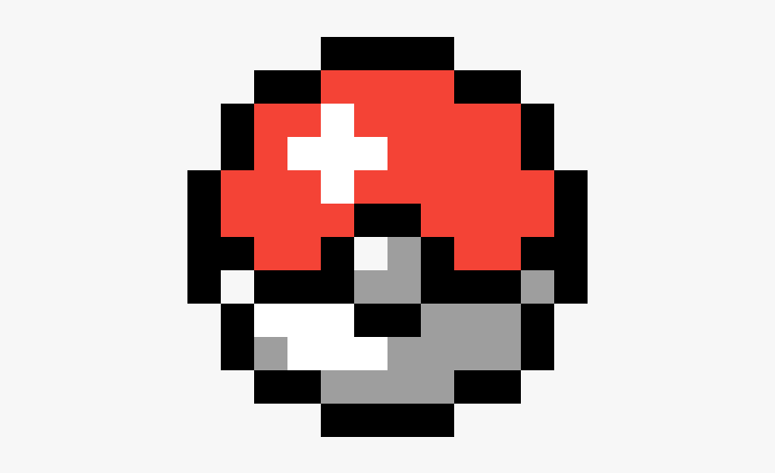 Pokeball Pixel Trasparente