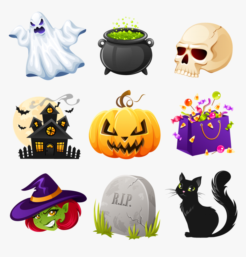 Large Size Of Free Halloween Png Images Creepy Clipart - Halloween Png, Transparent Png