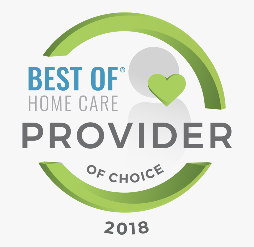Provider Of Choice 2018 Dark - Best Of Home Care Provider Of Choice 2018, HD Png Download