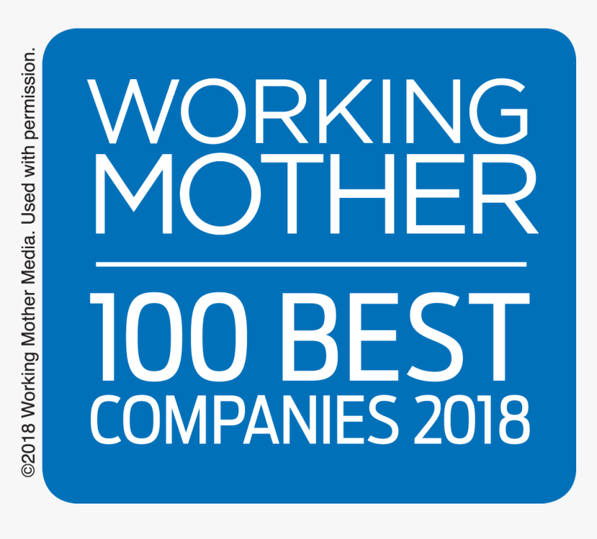 Working Mothers 100 Best Companies 2018 - Working Mother Magazine, HD Png Download