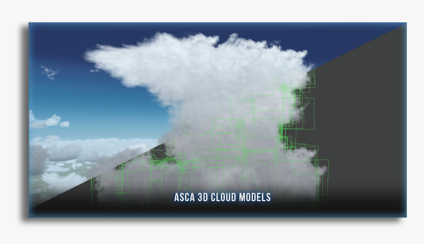 Ascacloudmodels - Active Sky Cloud Art, HD Png Download