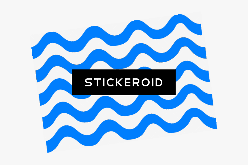 Wave Blue Lines , Png Download, Transparent Png