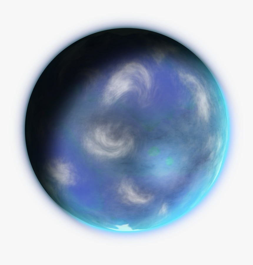 Ocean Planet - Circle, HD Png Download