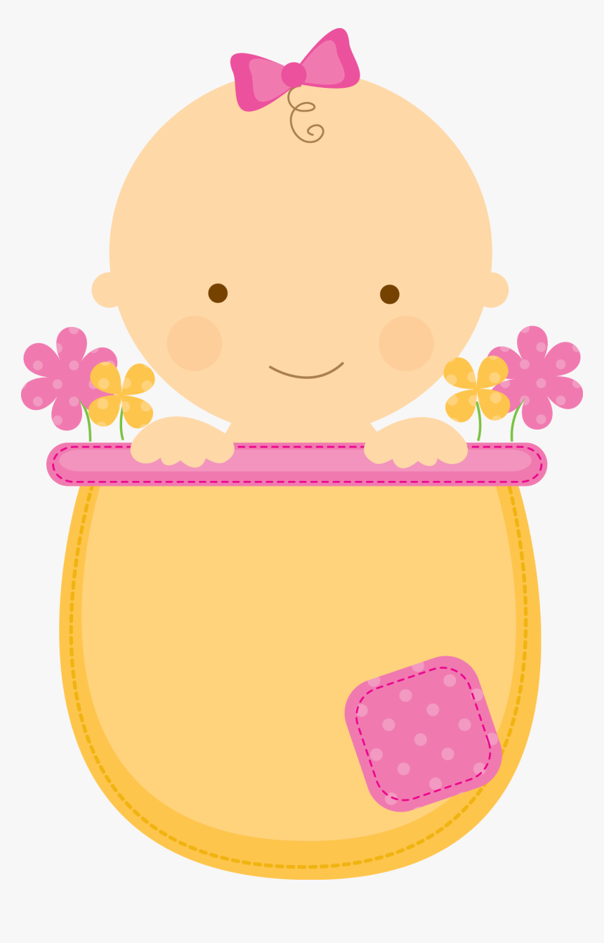Flowerpot Babies - Baby Shower Clipart, HD Png Download
