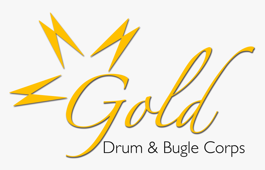 Gold Drum & Bugle Corps - Gold Drum Corps Logo, HD Png Download