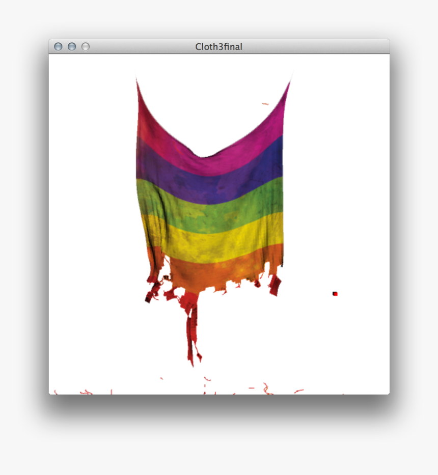 Large Central Tear Torn2 - Graphic Design, HD Png Download