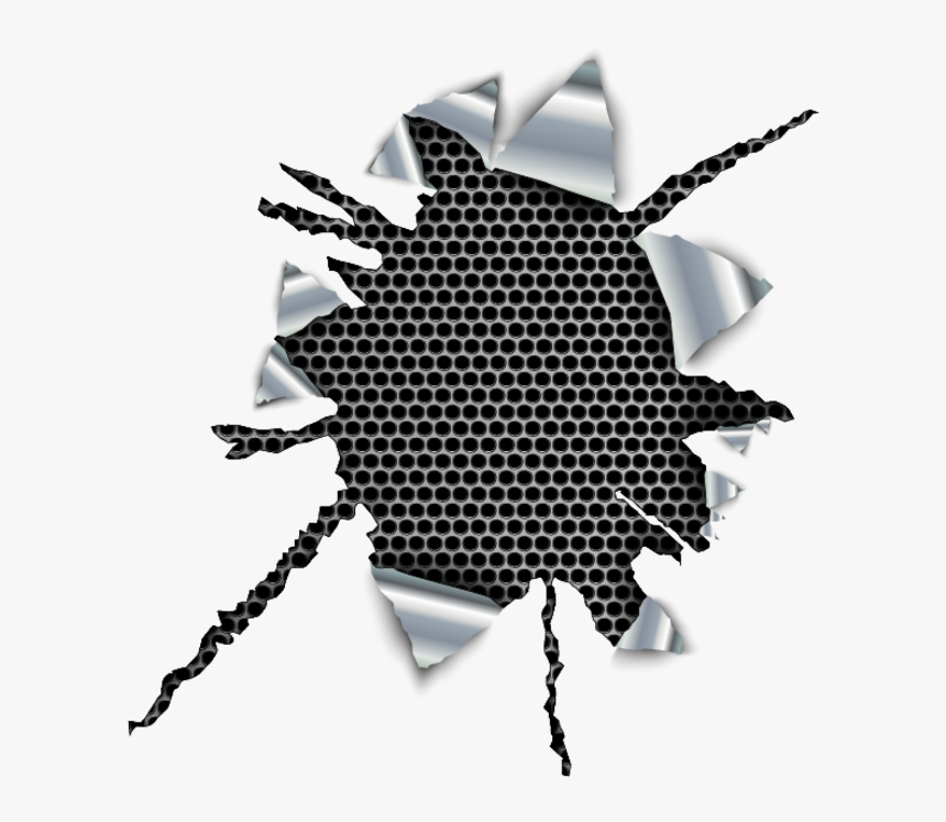 #ftestickers #wall #metal #tear #torn #3deffect - Metal Tear Png, Transparent Png