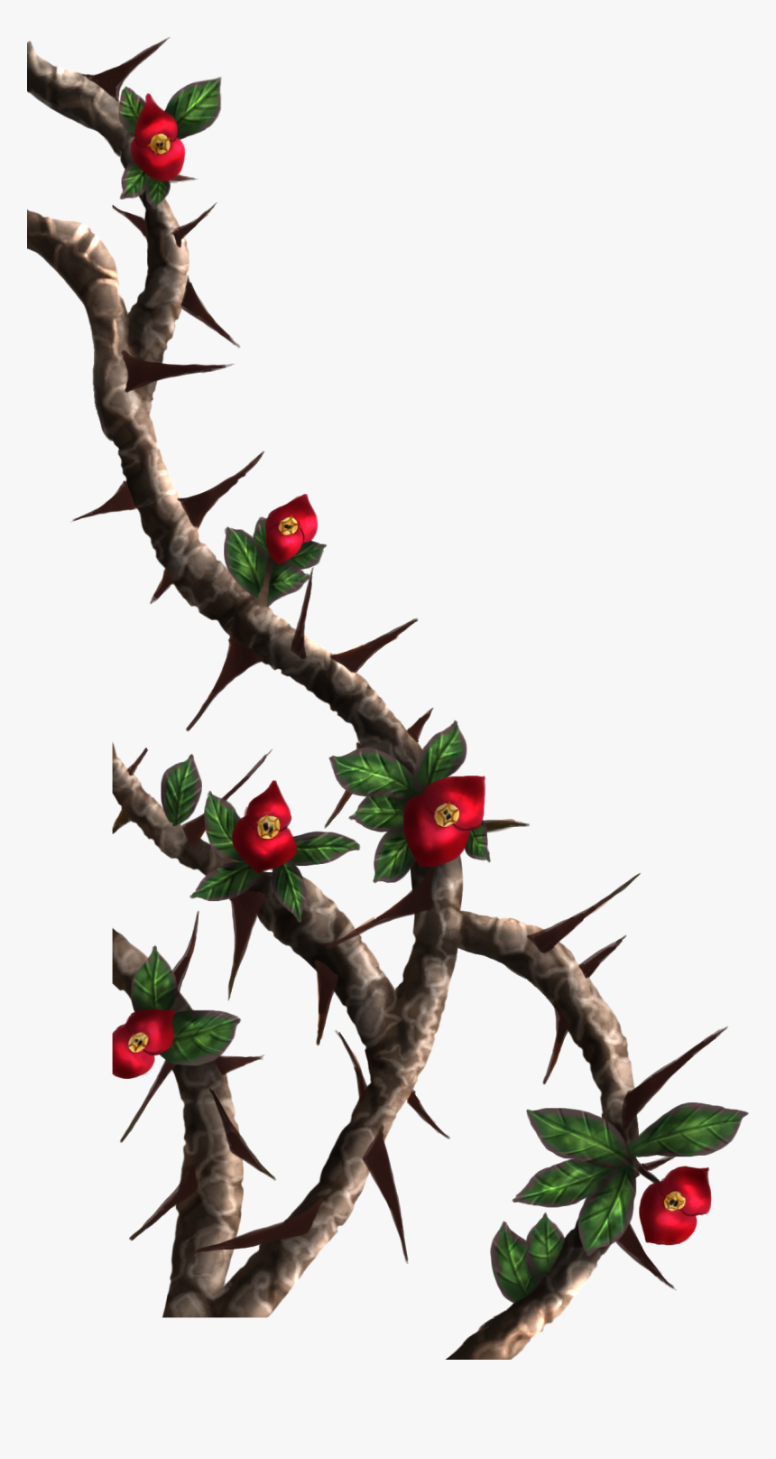 Rose Vines Png - Thorn Png, Transparent Png