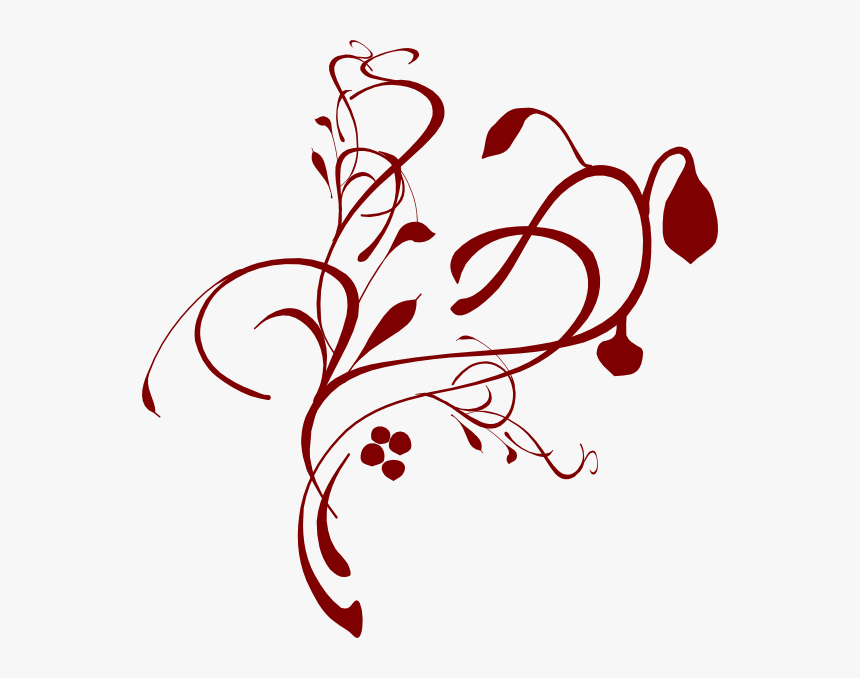 Brown Vine Clip Art At Clker - Vines Clip Art, HD Png Download
