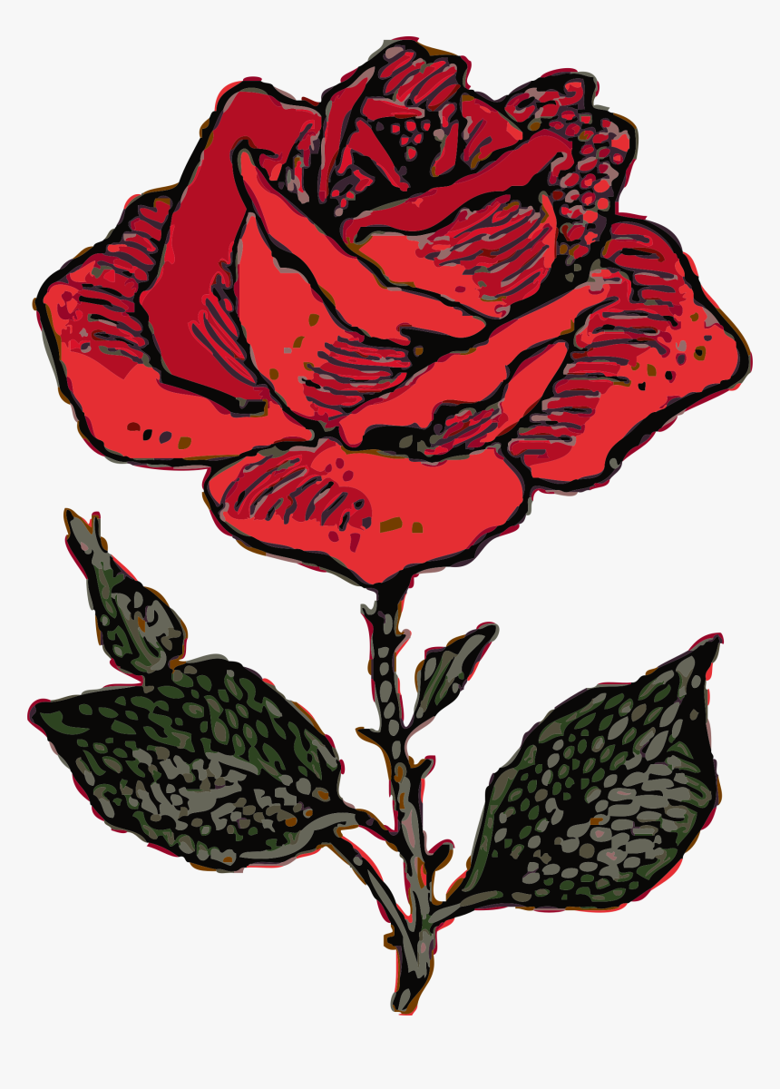 Rose Vines Png - Coat Of Arms Rose, Transparent Png