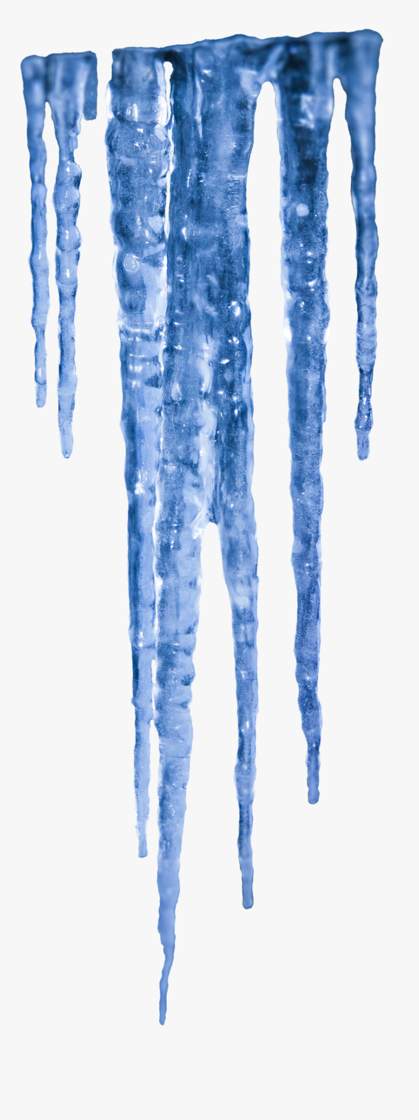Blue,melting - Ice Png, Transparent Png