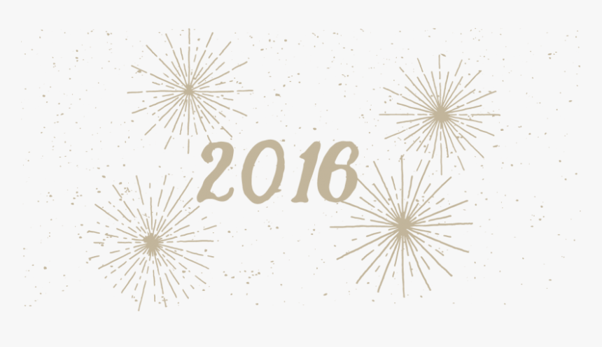 Transparent New Years Eve 2016 Png - Fireworks, Png Download