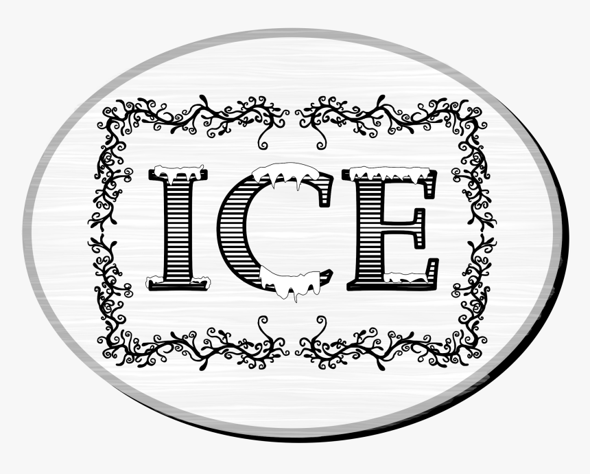 Ice Sign Clip Arts - Circle, HD Png Download