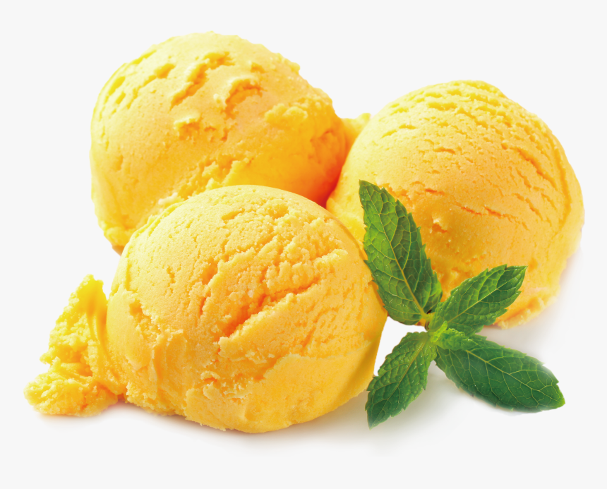 Mango Ice Cream Scoop, HD Png Download , Transparent Png Image PNGitem