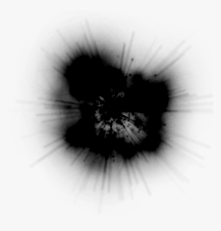 Transparent Fireworks Clipart Black And White - Black Spark Effect Transparent, HD Png Download