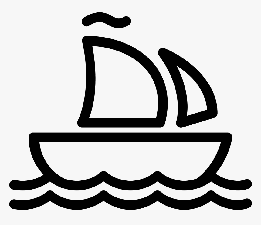 Sailing Ship Clipart Ice Cream - Transparent Ship Logo, HD Png Download
