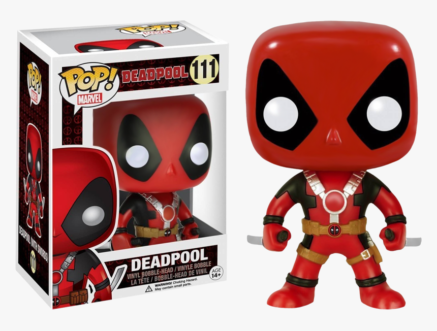 Deadpool With Swords Pop Vinyl Figure - Funko Pop Deadpool, HD Png Download