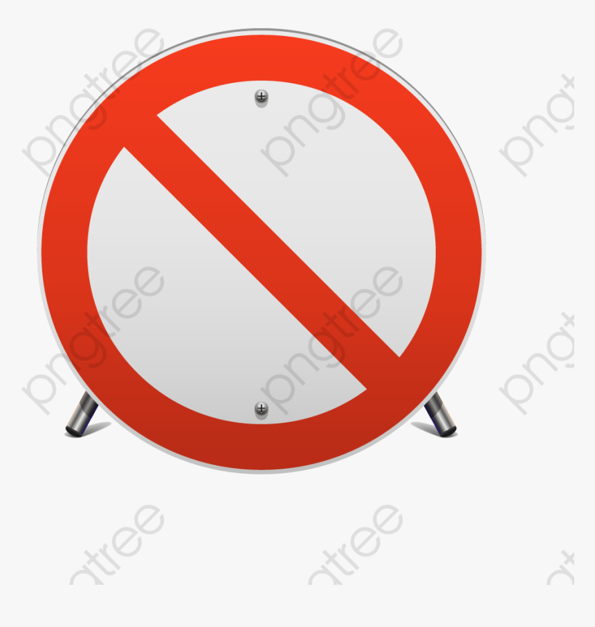 Stop Sign Png Circle - Do Not Sit On The Stairs, Transparent Png