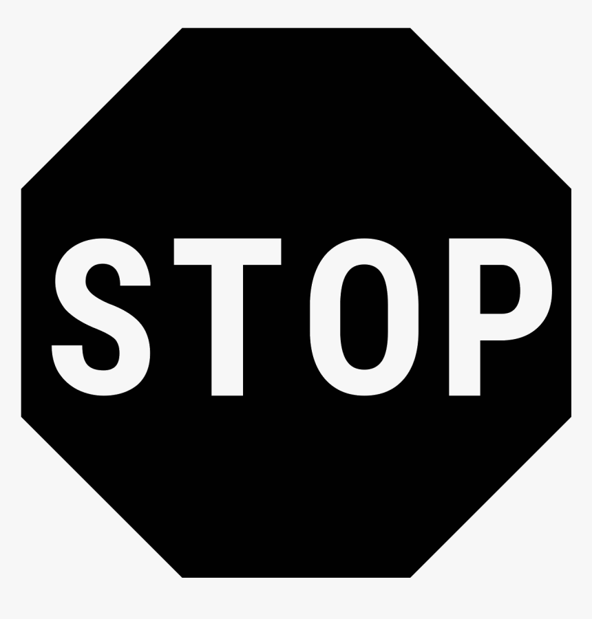 Знак Stop Png - Flat Icone Stop Sign, Transparent Png