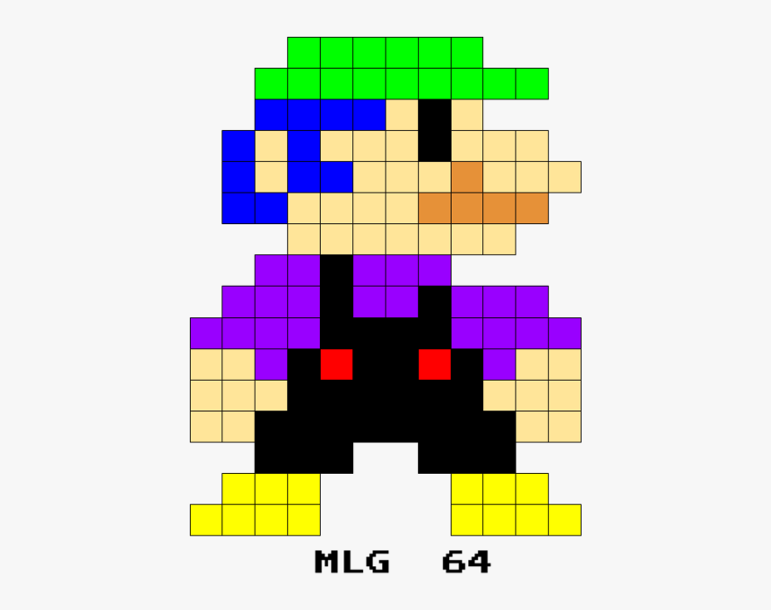 8 Bit Transparent Mario Png, Png Download