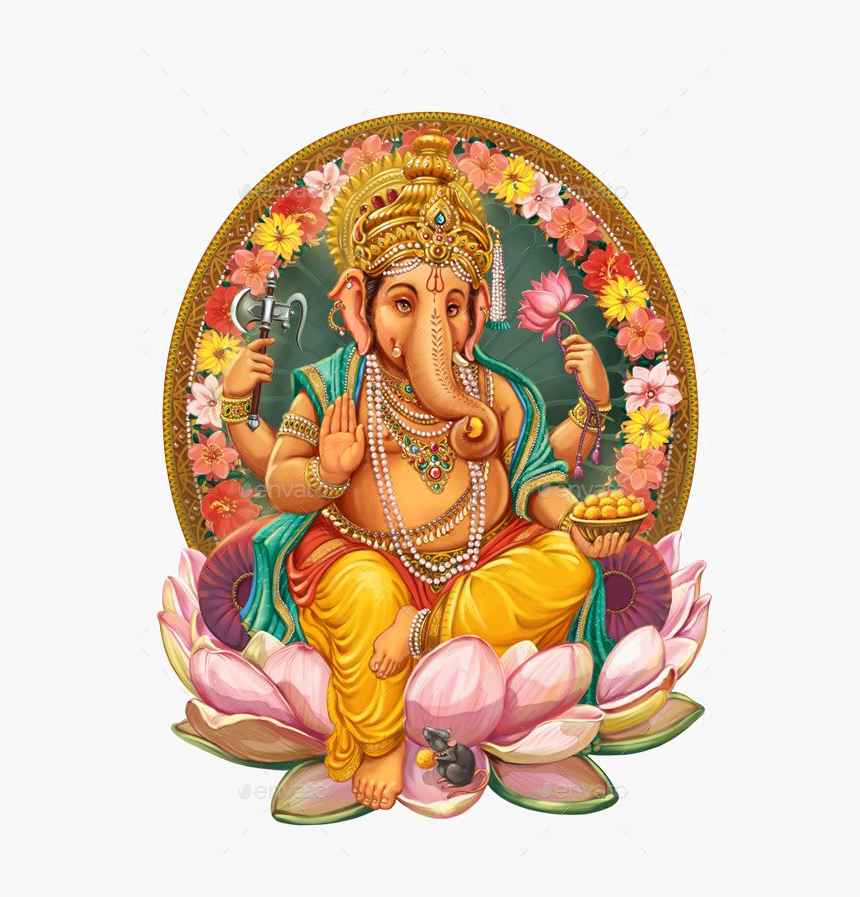 Transparent Ganesha Clipart, HD Png Download