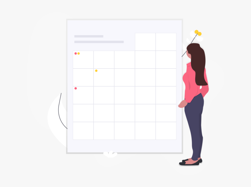 Calendar For Singers - Illustration, HD Png Download