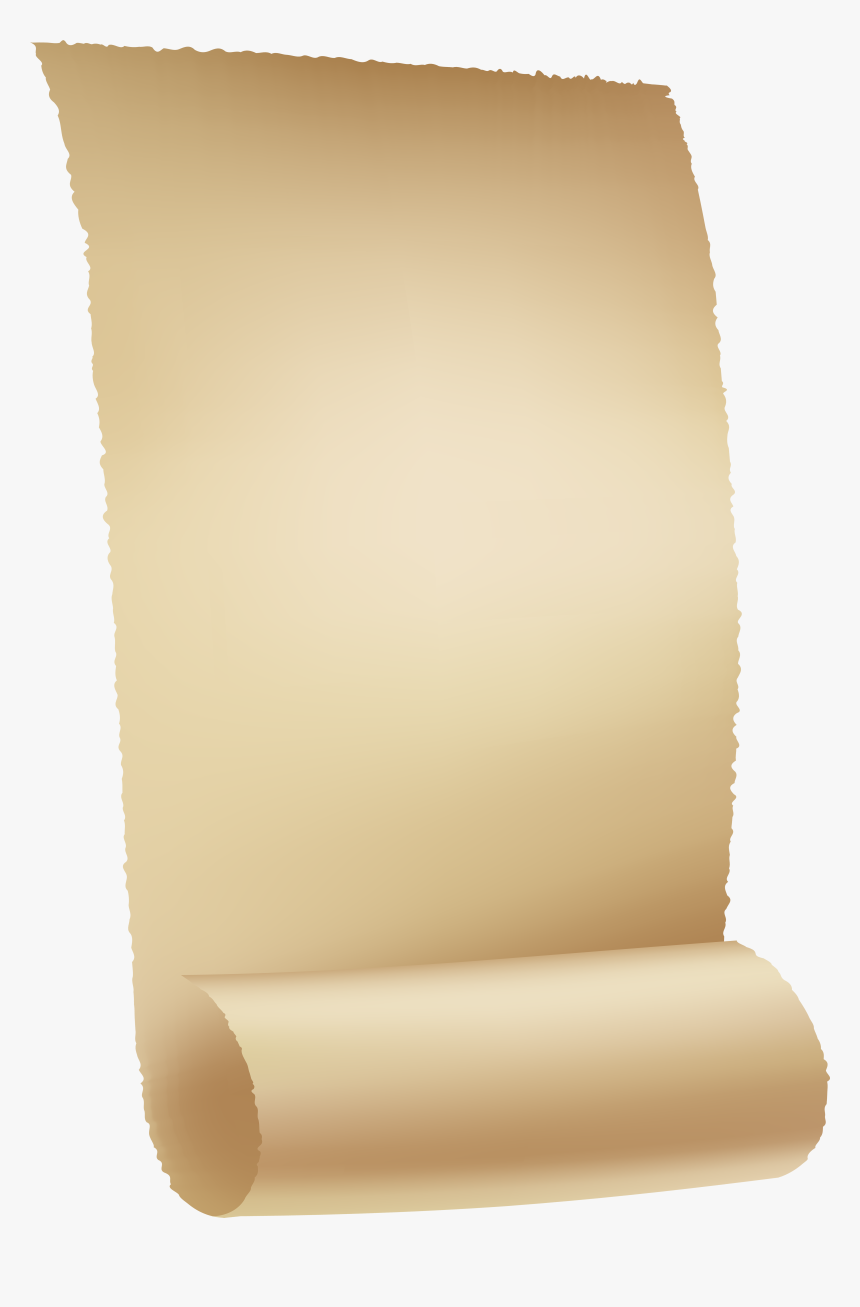 Scroll Paper Png - Cylinder, Transparent Png