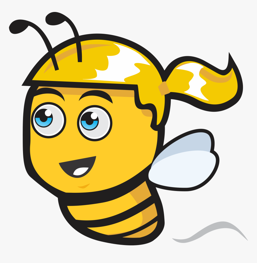 Female Bee Clip Arts - Bee Female Clip Art, HD Png Download