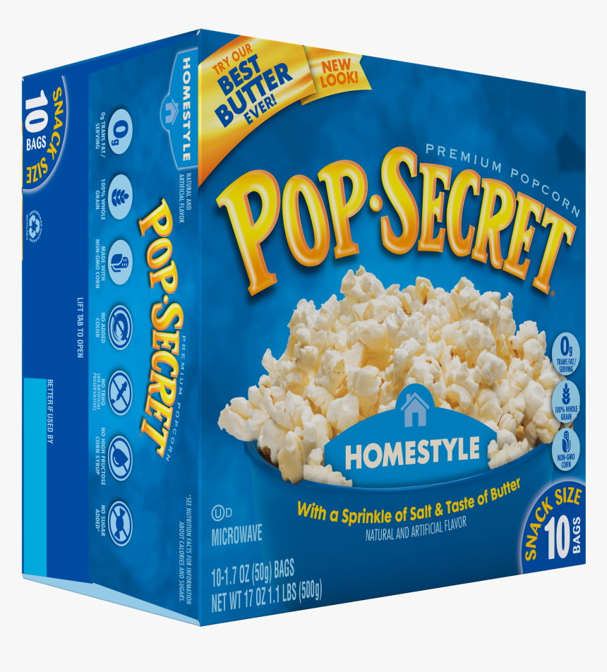 Pop Secret Kettle Corn Sweet And Crunchy, HD Png Download , Transparent