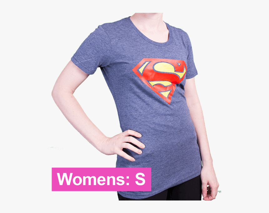 Superman Logo Women S T-shirt - Superman, HD Png Download