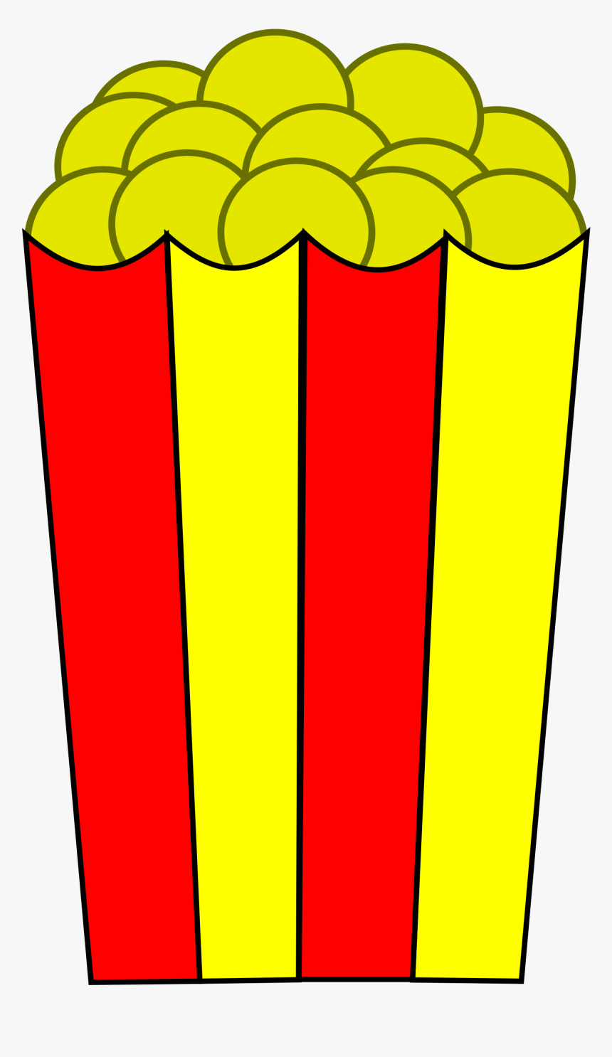 Popcorn Clip Arts - Popcorn Box Clip Art, HD Png Download