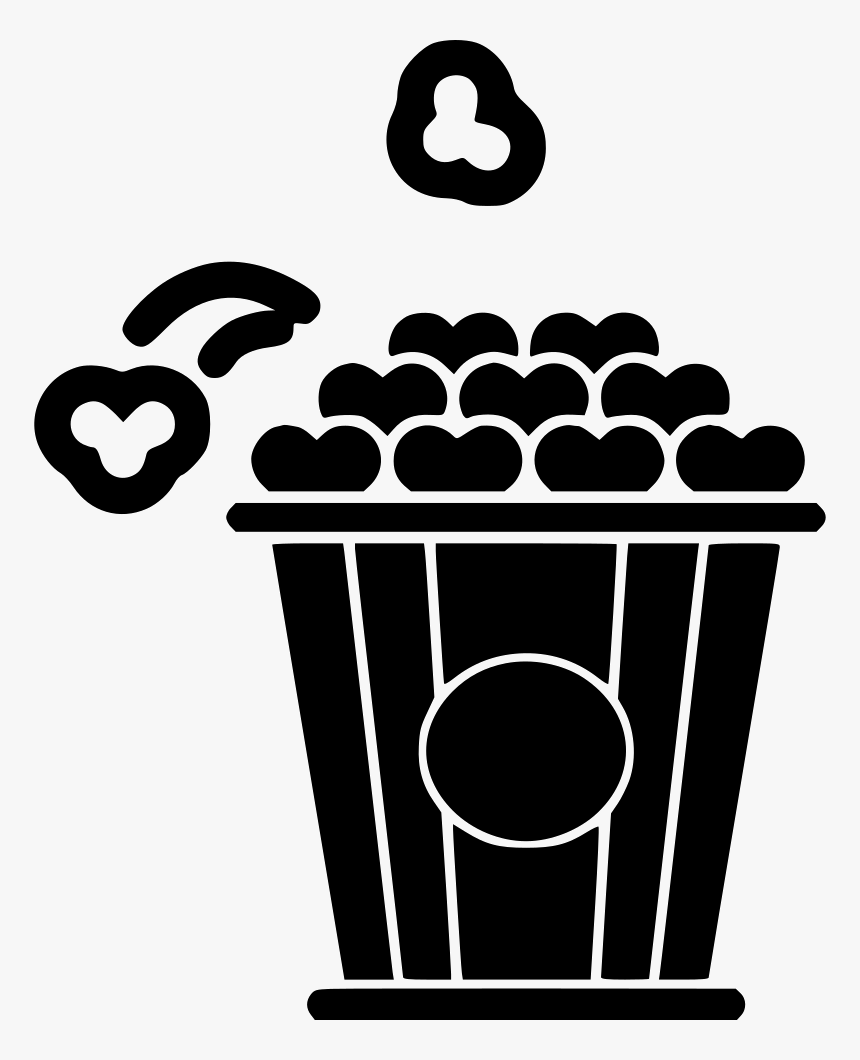 Popcorn - Pop Corn Icon Png, Transparent Png
