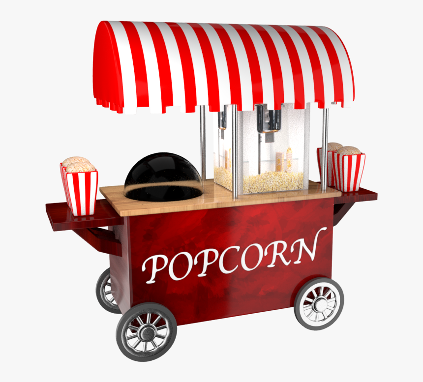 Popcorn - Wagon, HD Png Download