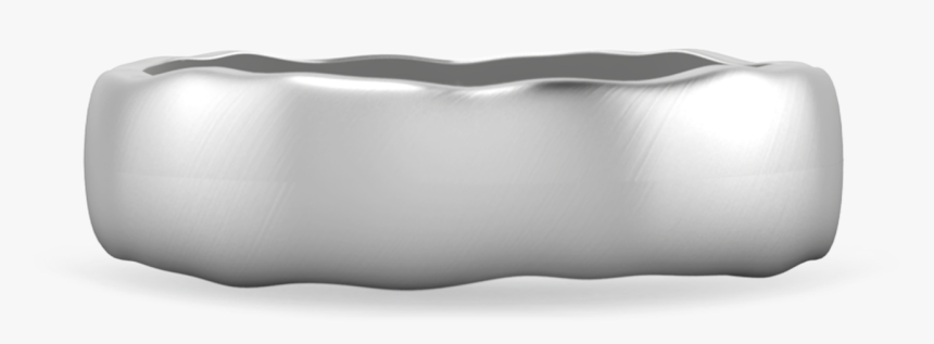 Men S Wedding Band Torn Edge Detail - Comfort, HD Png Download