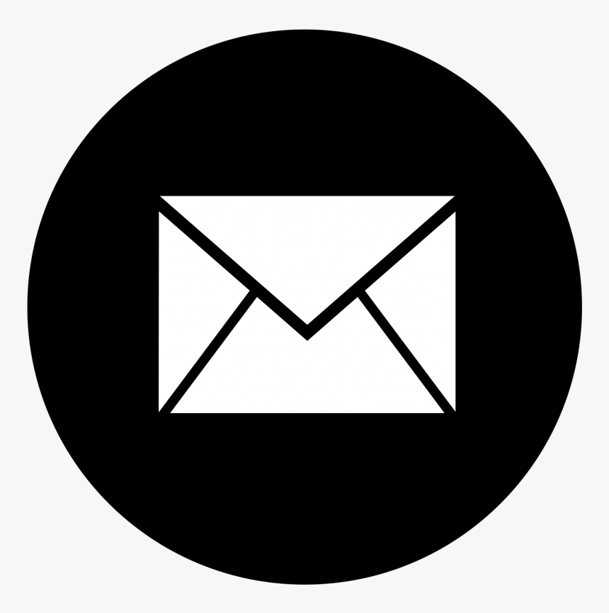 Gmail Logo Black & White, HD Png Download