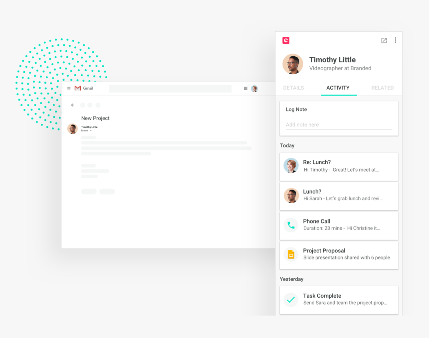 Email Tracking Software - Copper Gmail Tracking, HD Png Download