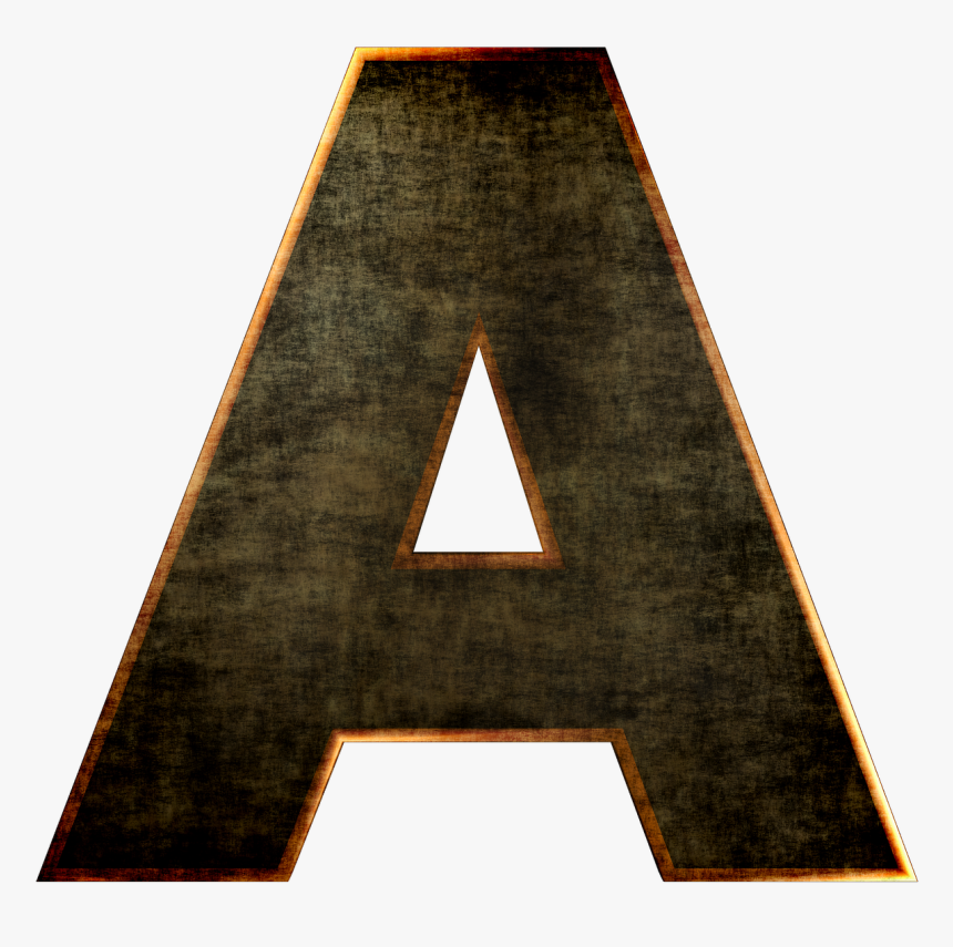 Letter A Wood, HD Png Download