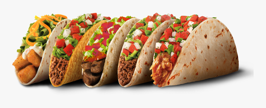 Taco - Taco Transparent - Taco Bell Transparent Tacos, HD Png Download