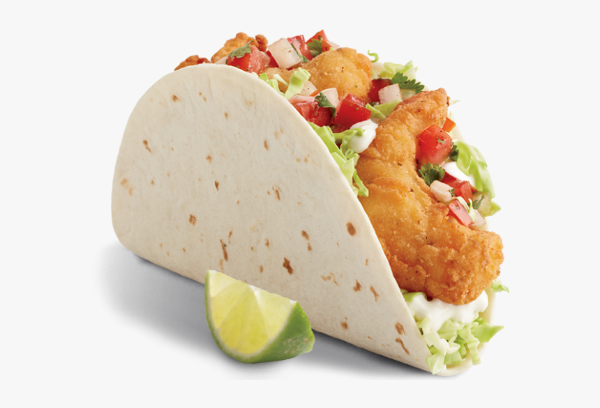 Taco Clipart Taco Ingredient - Jumbo Shrimp Taco Del Taco, HD Png Download