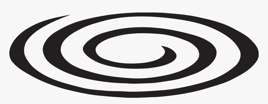 Swirl Clip Arts - Whirlpool Clipart Black And White, HD Png Download