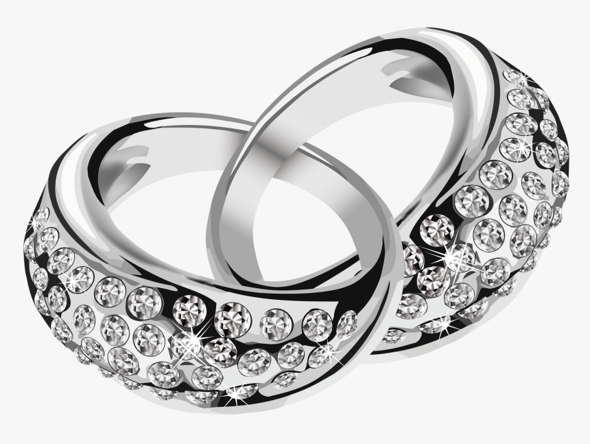 6796 - Silver Wedding Ring Png, Transparent Png
