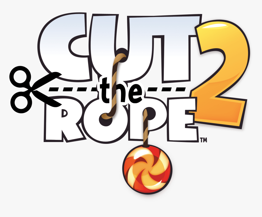 Cut The Rope 2 Logo - Cute The Rope 2, HD Png Download