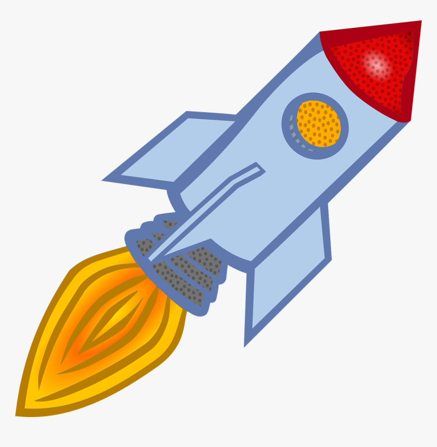 Rocket Clipart Colour, HD Png Download