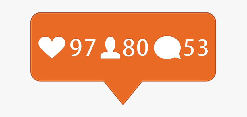 Youtube Like Button Png - Followers Instagram Icon, Transparent Png