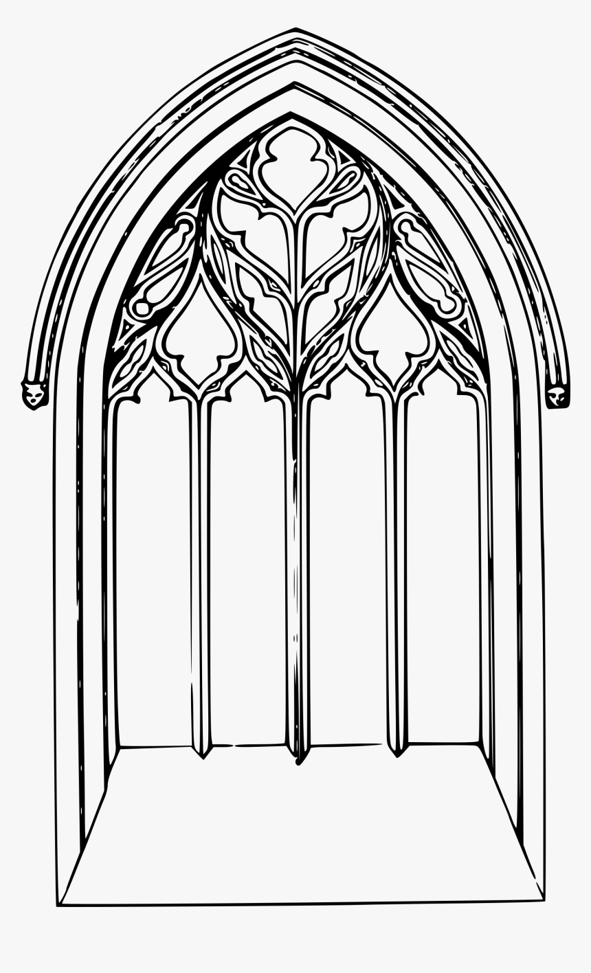 Church Window Clip Arts - Church Window Clipart, HD Png Download